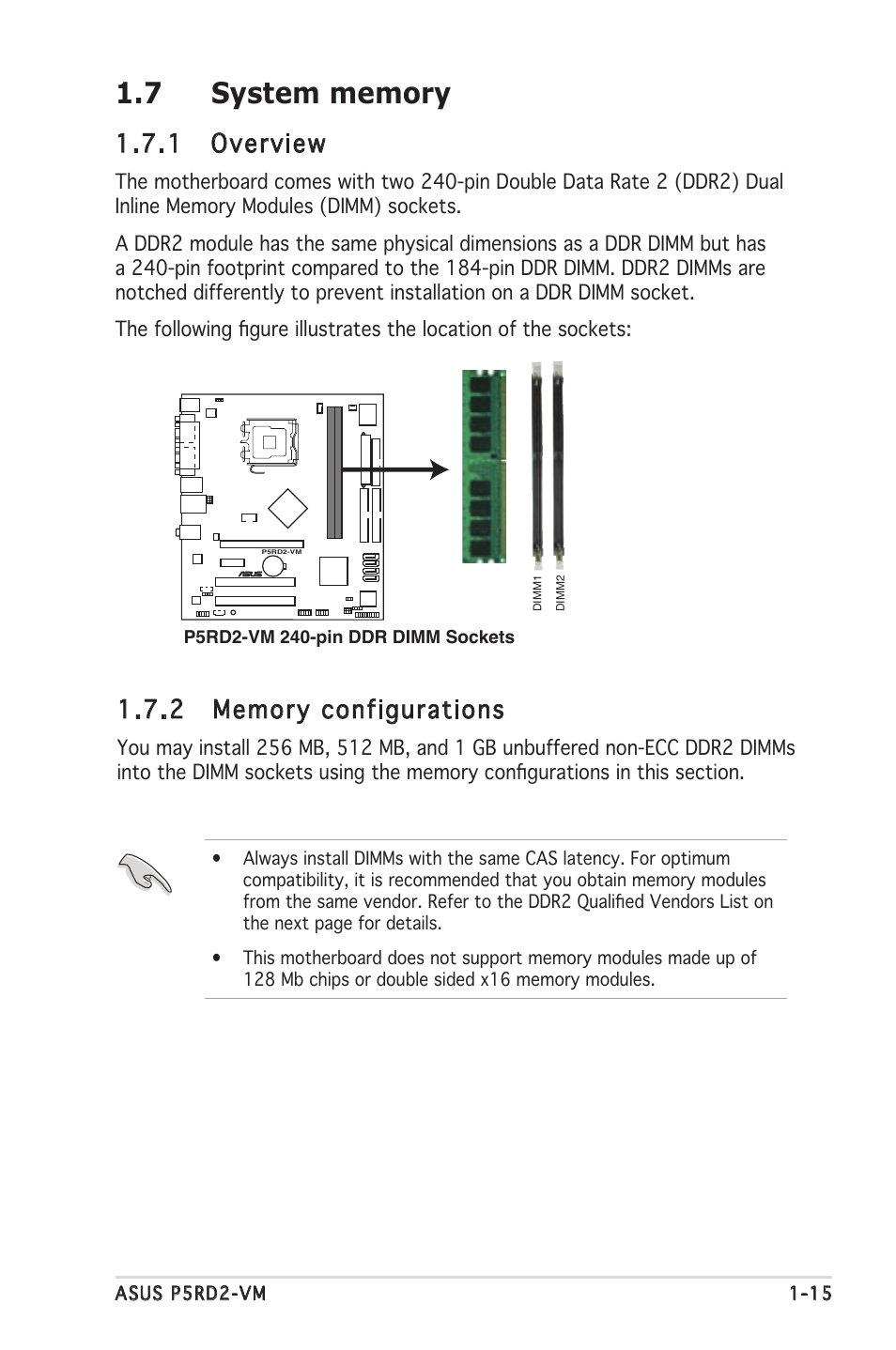 1 overview | Asus P5RD2-VM User Manual | Page 27 / 90