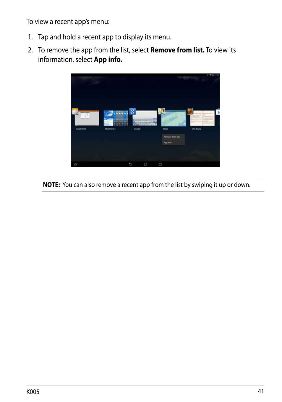 Asus MeMO Pad FHD 10 LTE User Manual | Page 41 / 98