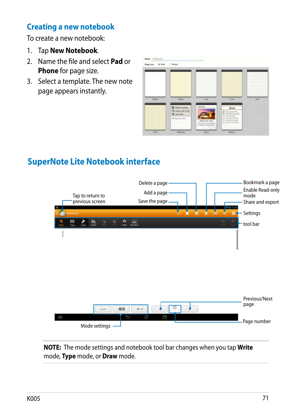 Asus MeMO Pad FHD 10 LTE User Manual | Page 71 / 98
