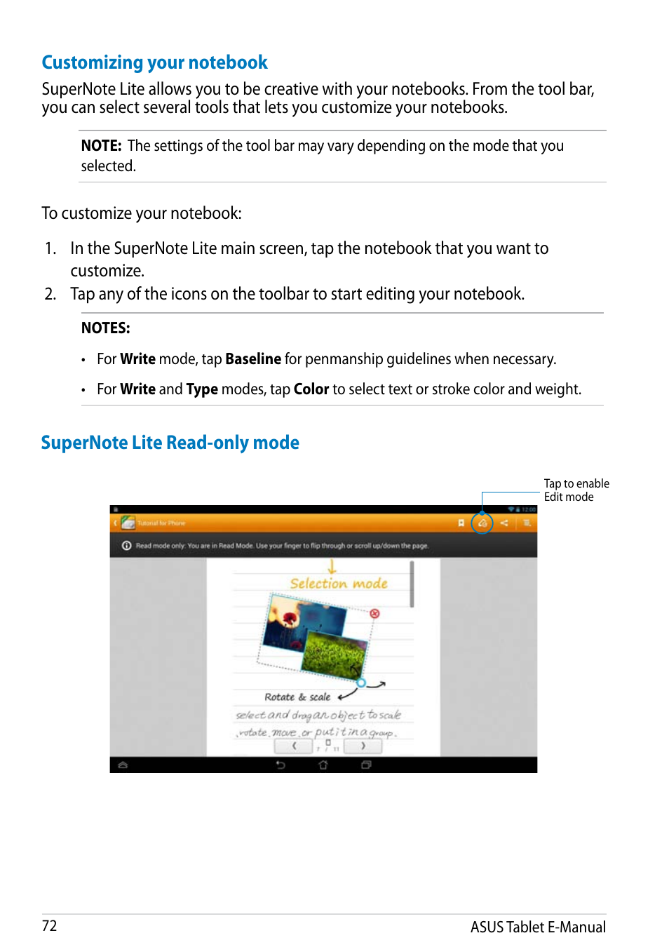 Asus MeMO Pad FHD 10 LTE User Manual | Page 72 / 98
