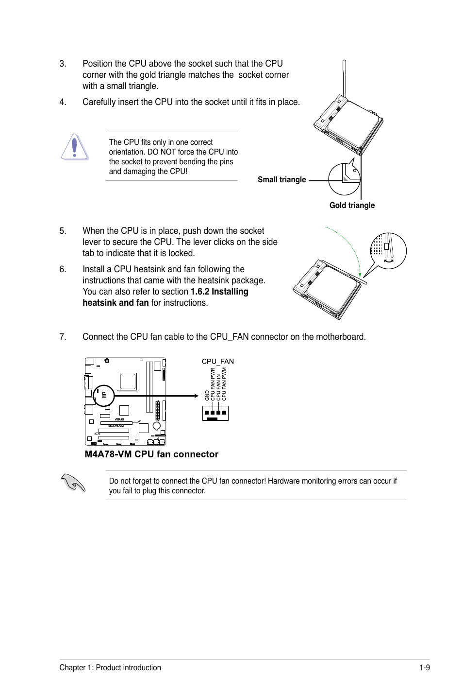 Asus M4A78-VM User Manual | Page 19 / 64