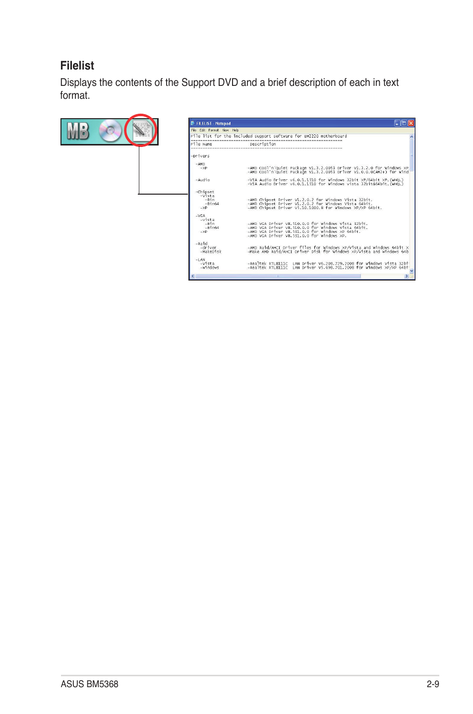 Asus BM5368 User Manual | Page 23 / 26