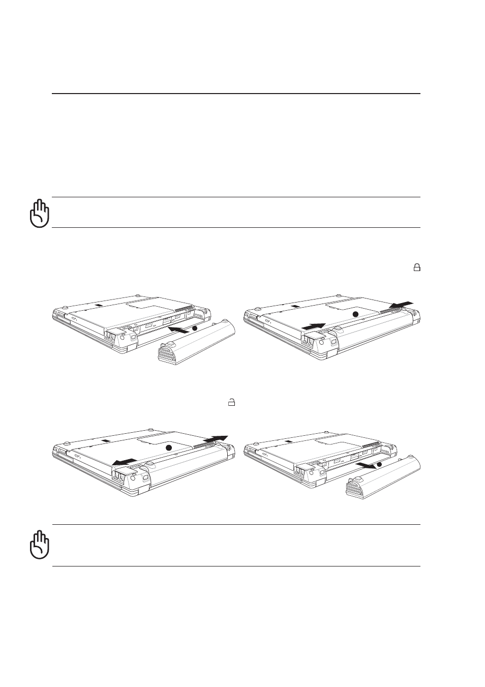 Using the battery pack, Installing and removing the battery pack | Asus M5NP User Manual | Page 27 / 76