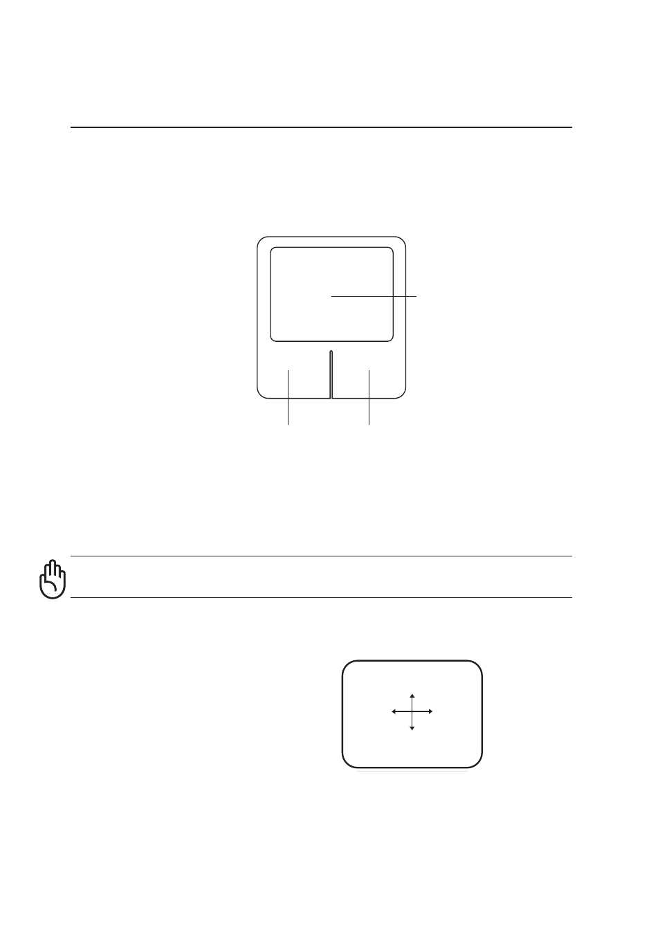 Pointing device, Using the touchpad | Asus M5NP User Manual | Page 43 / 76