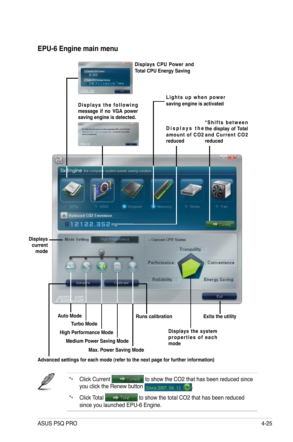 Epu-6 engine main menu | Asus P5Q PRO User Manual | Page 137 / 180