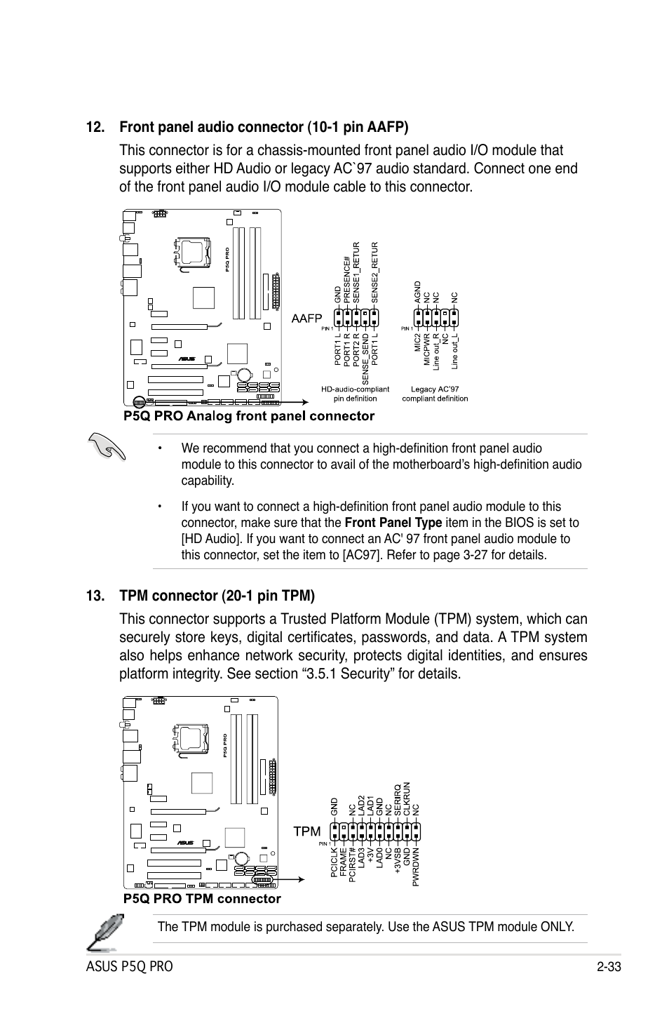 Asus P5Q PRO User Manual | Page 59 / 180