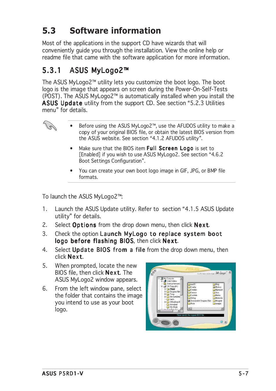 3 software information | Asus P5RD1-V User Manual | Page 107 / 126