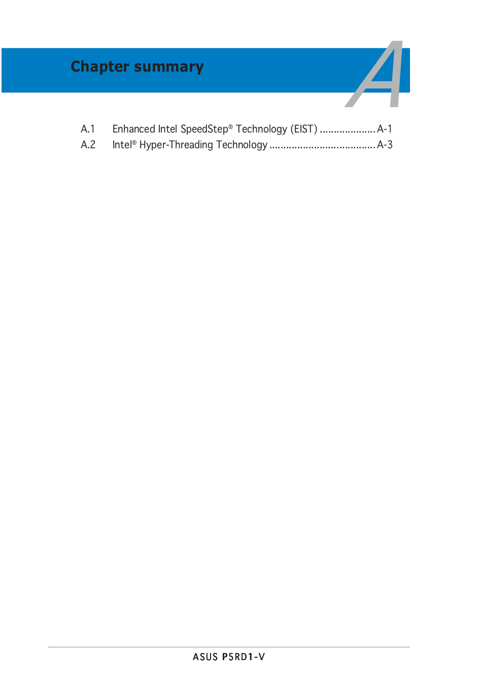 Asus P5RD1-V User Manual | Page 122 / 126