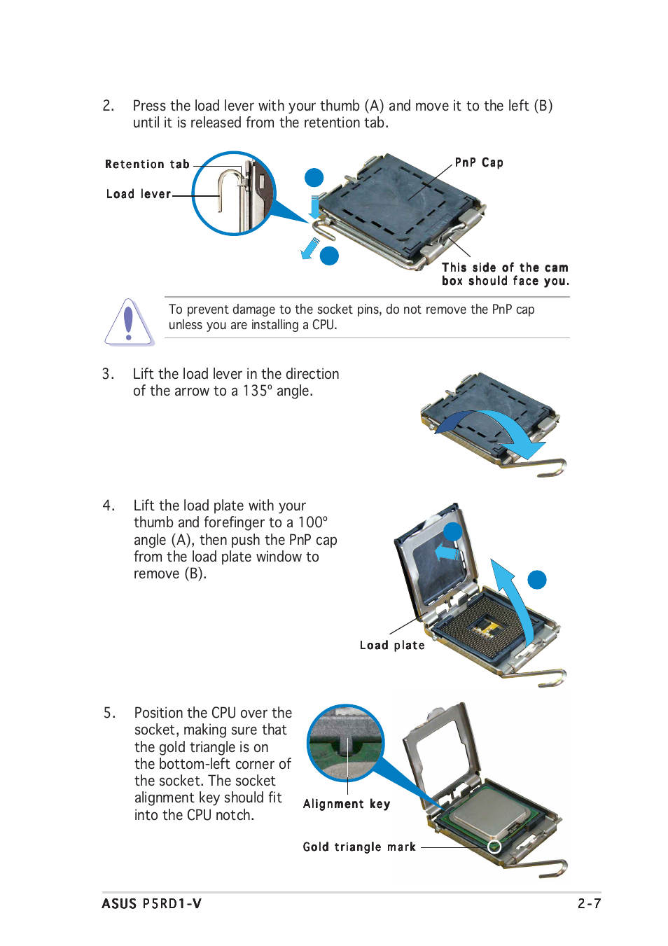 Asus P5RD1-V User Manual | Page 27 / 126