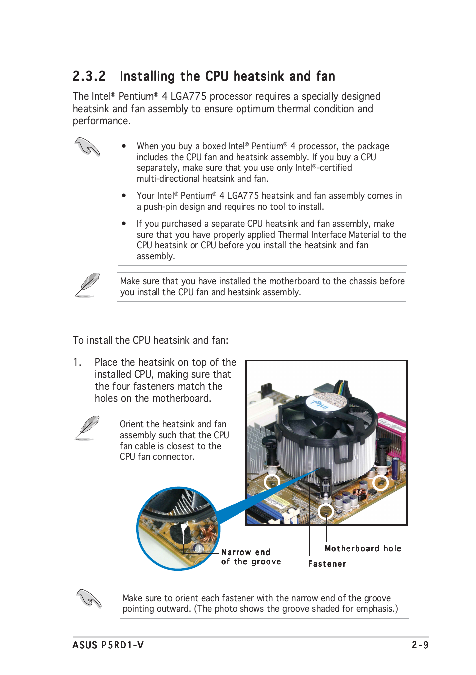 Asus P5RD1-V User Manual | Page 29 / 126