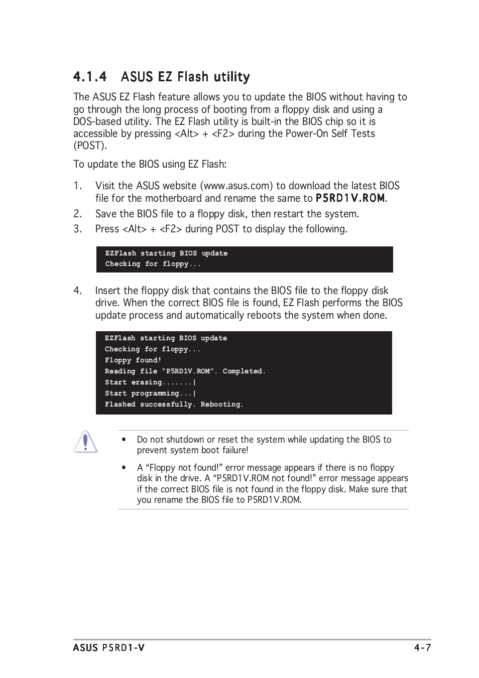 Asus P5RD1-V User Manual | Page 67 / 126