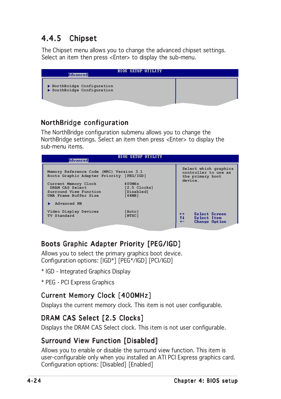 5 chipset chipset chipset chipset chipset | Asus P5RD1-V User Manual | Page 84 / 126