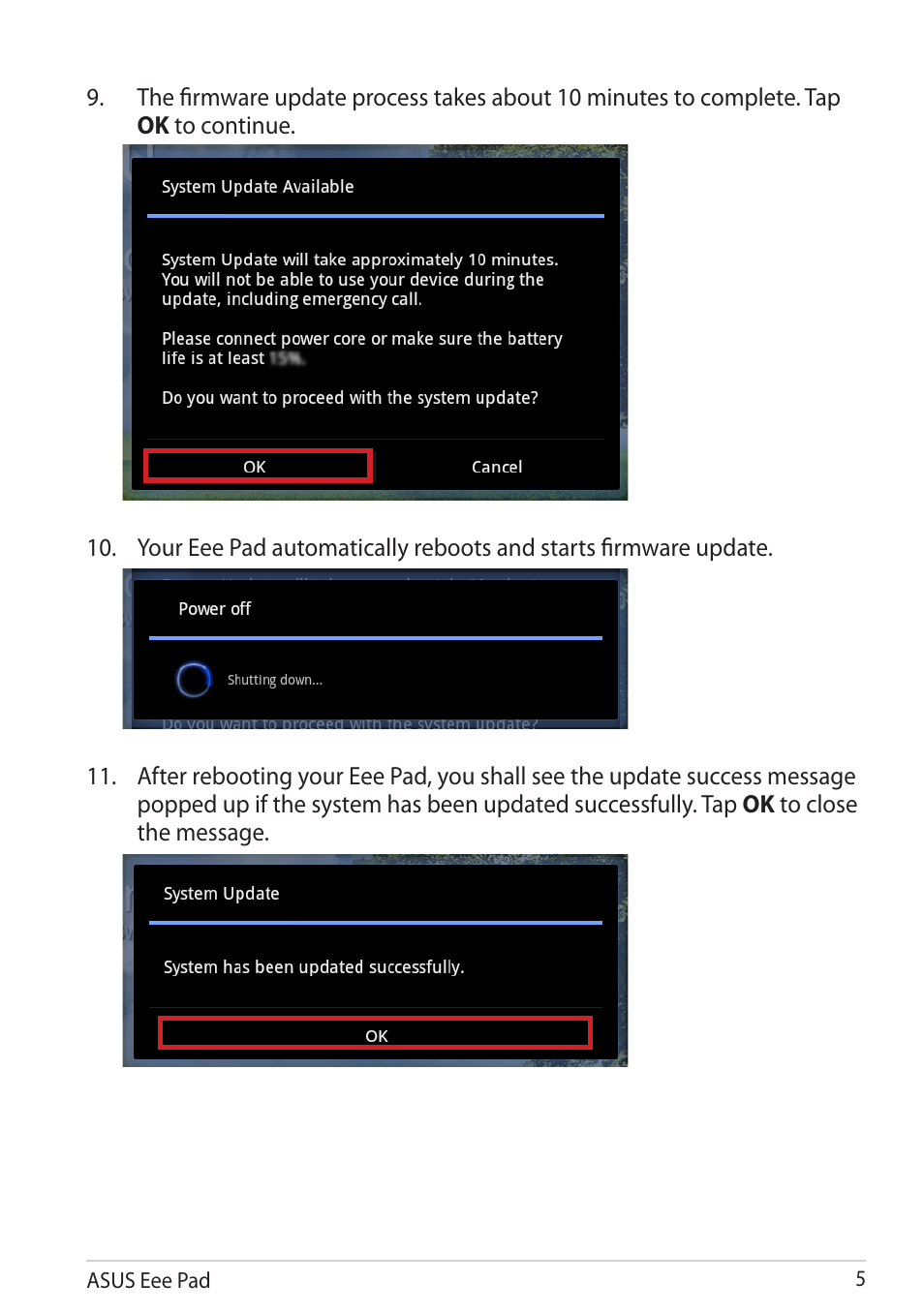 Asus Eee Pad Transformer TF101 User Manual | Page 5 / 6