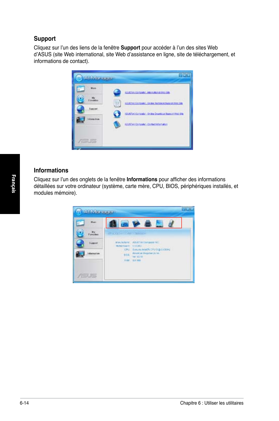 Asus CG8350 User Manual | Page 214 / 380