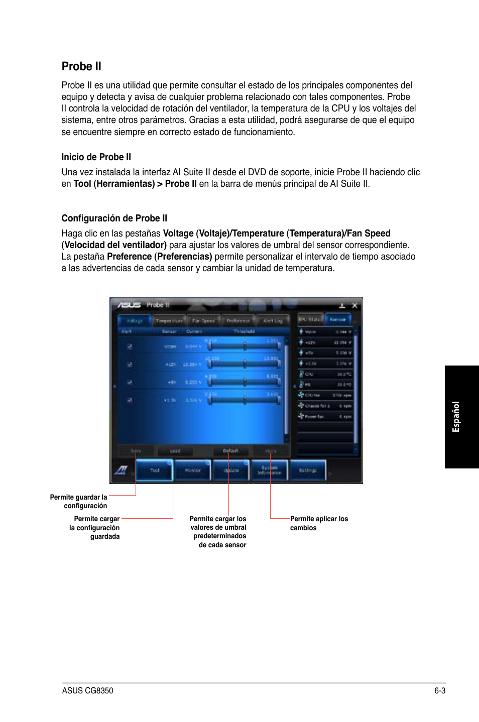 Probe ii | Asus CG8350 User Manual | Page 279 / 380