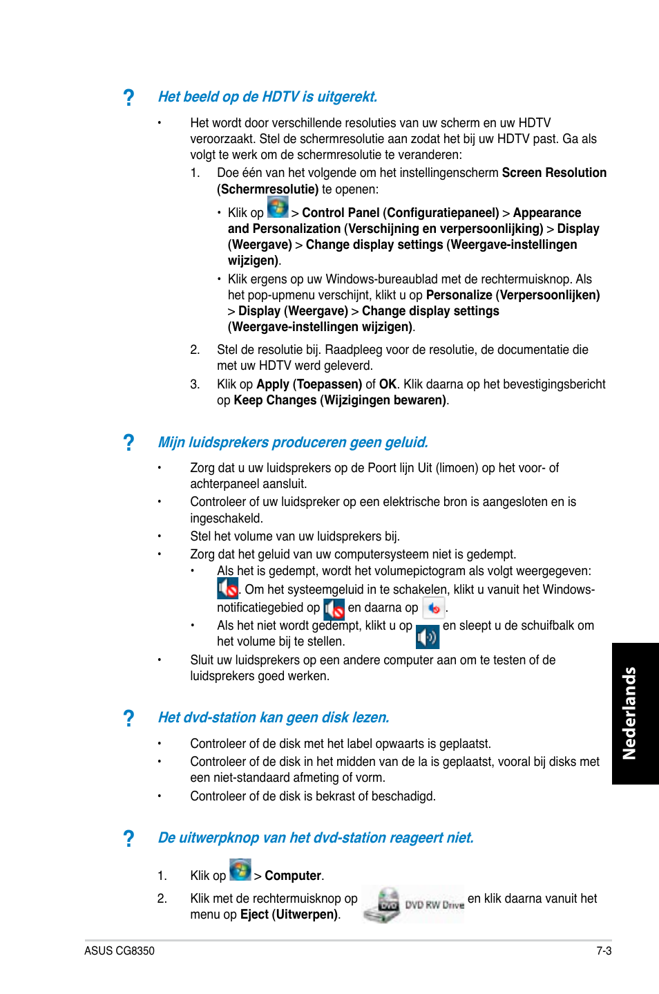 Neder lands n eder lands | Asus CG8350 User Manual | Page 375 / 380