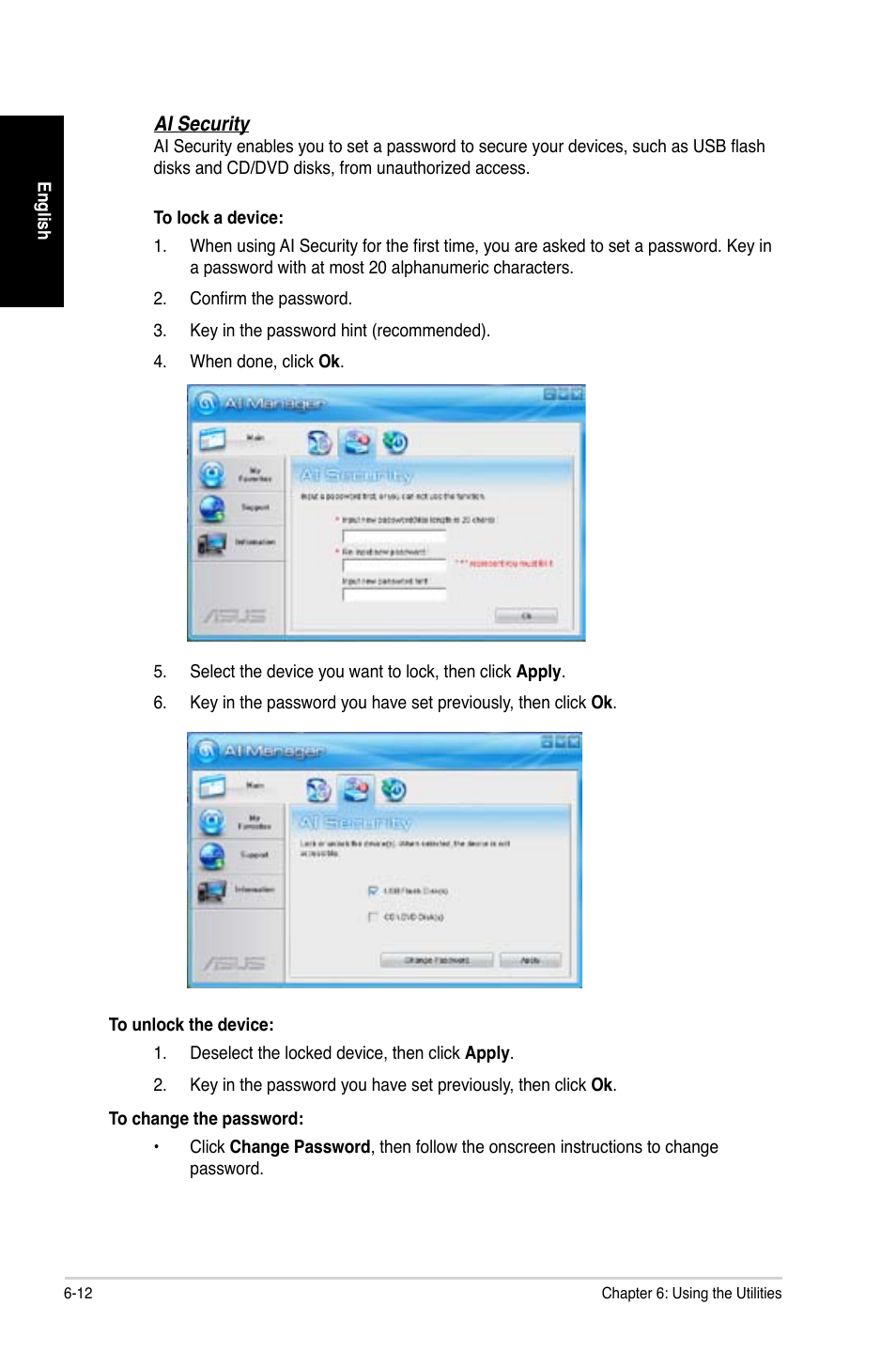 Asus CG8350 User Manual | Page 60 / 380