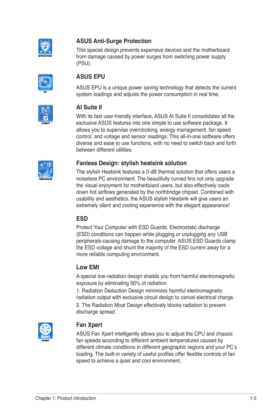 Asus P8H61-M LX PLUS User Manual | Page 13 / 66