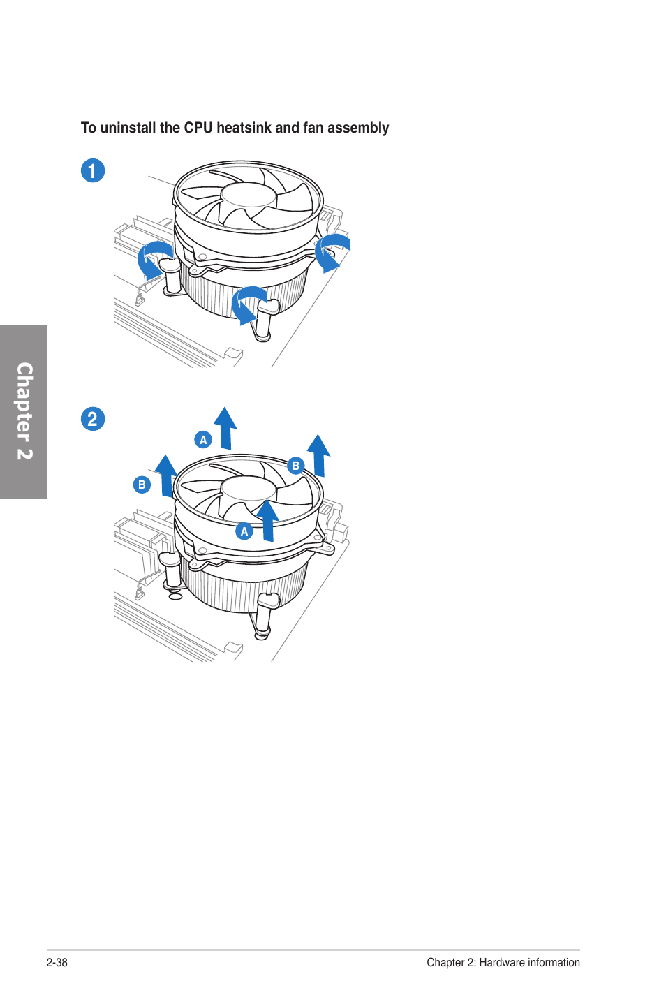 Chapter 2 | Asus P8P67 DELUXE User Manual | Page 56 / 142