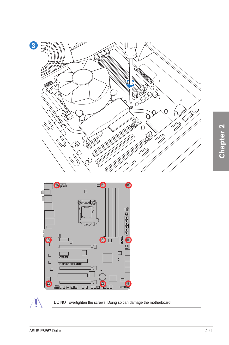 Chapter 2 | Asus P8P67 DELUXE User Manual | Page 59 / 142