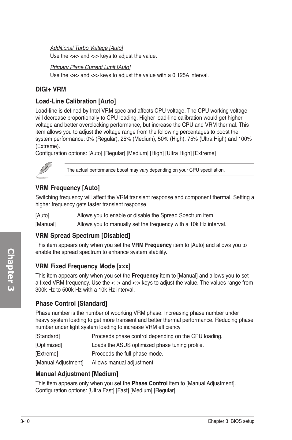 Chapter 3 | Asus P8P67 DELUXE User Manual | Page 78 / 142