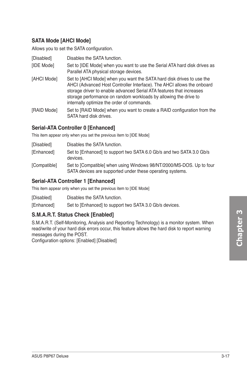 Chapter 3 | Asus P8P67 DELUXE User Manual | Page 85 / 142