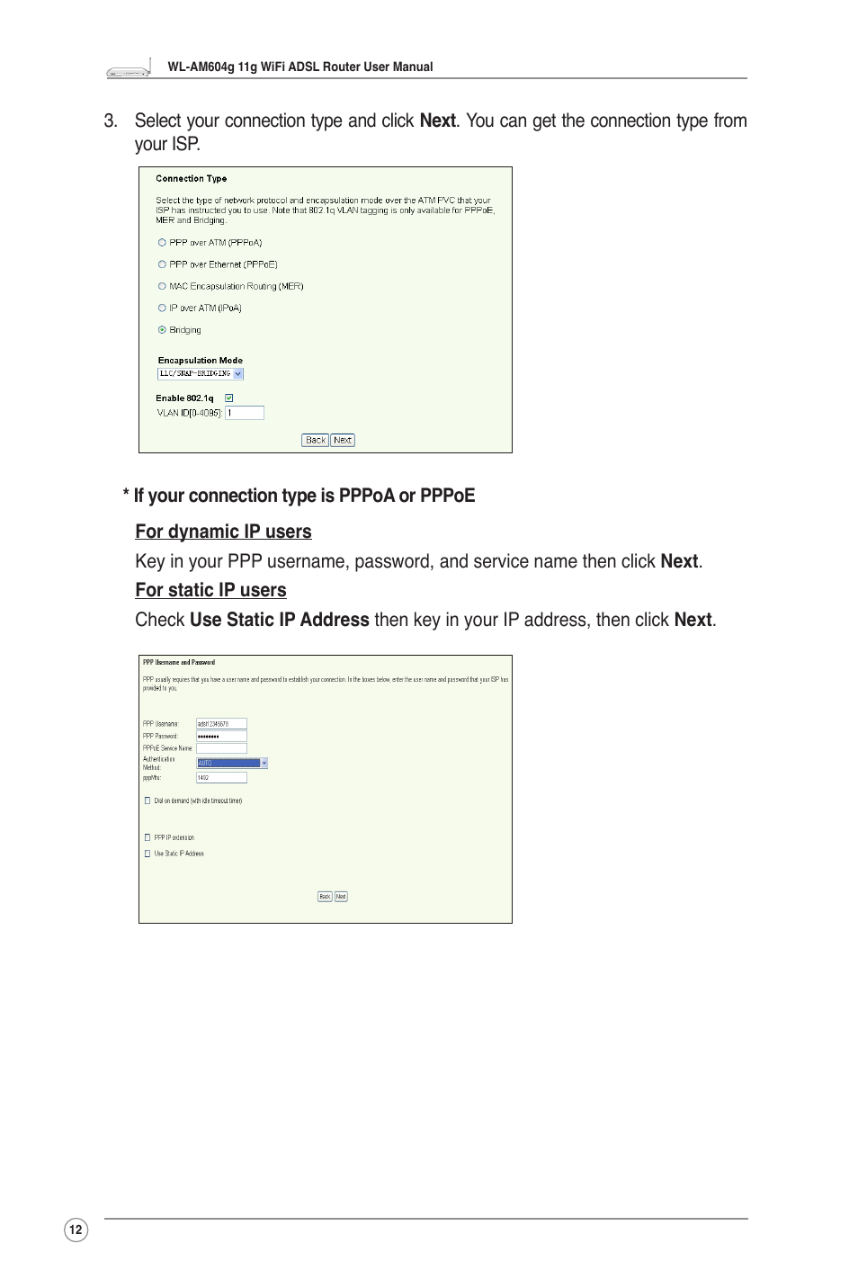 Asus WL-AM604g User Manual | Page 14 / 34