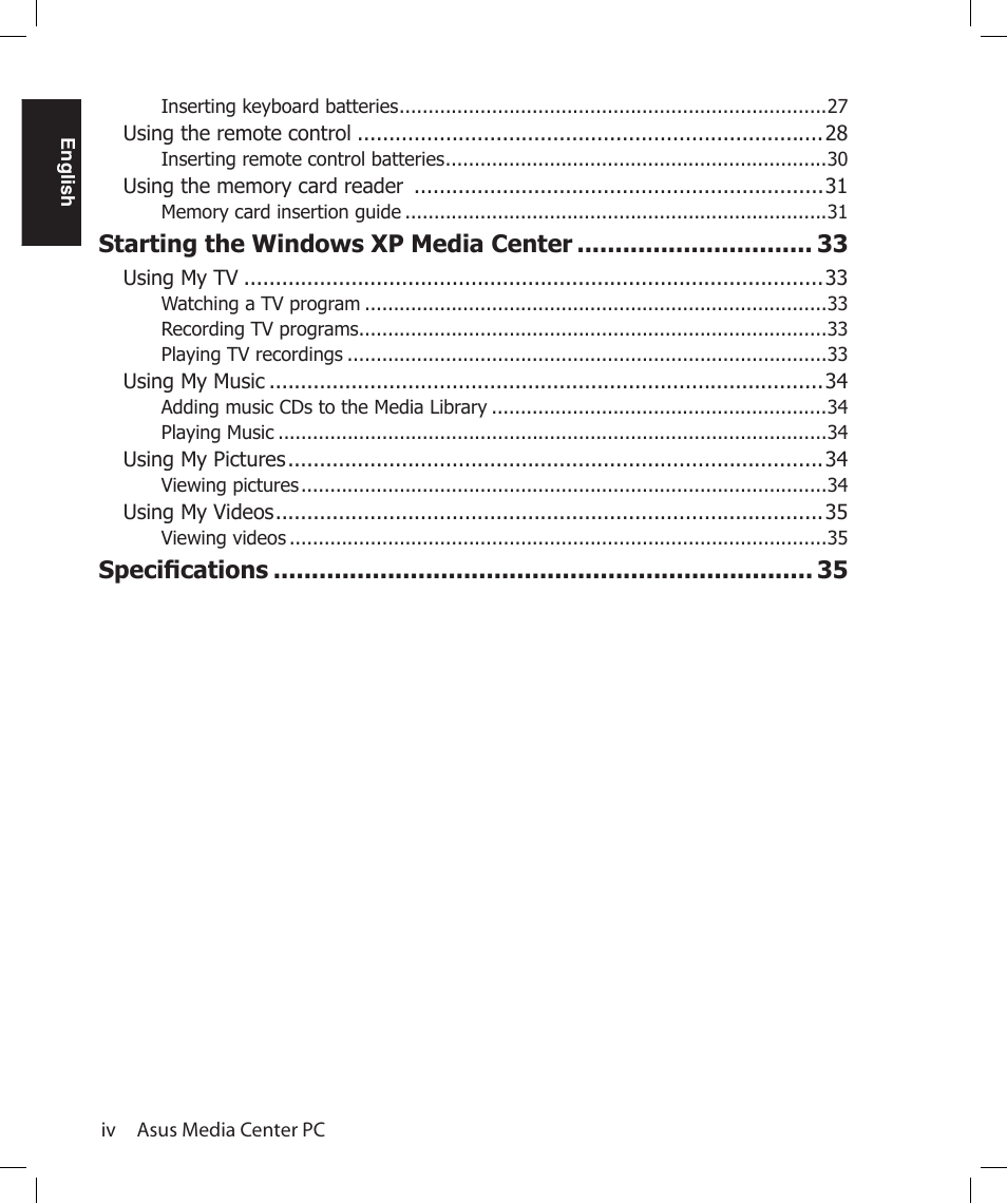 Asus Asteio D22 User Manual | Page 6 / 210