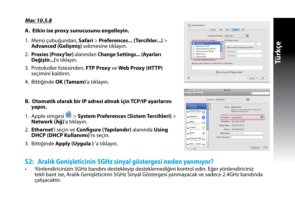 Tür kç e | Asus RP-N53 User Manual | Page 136 / 155