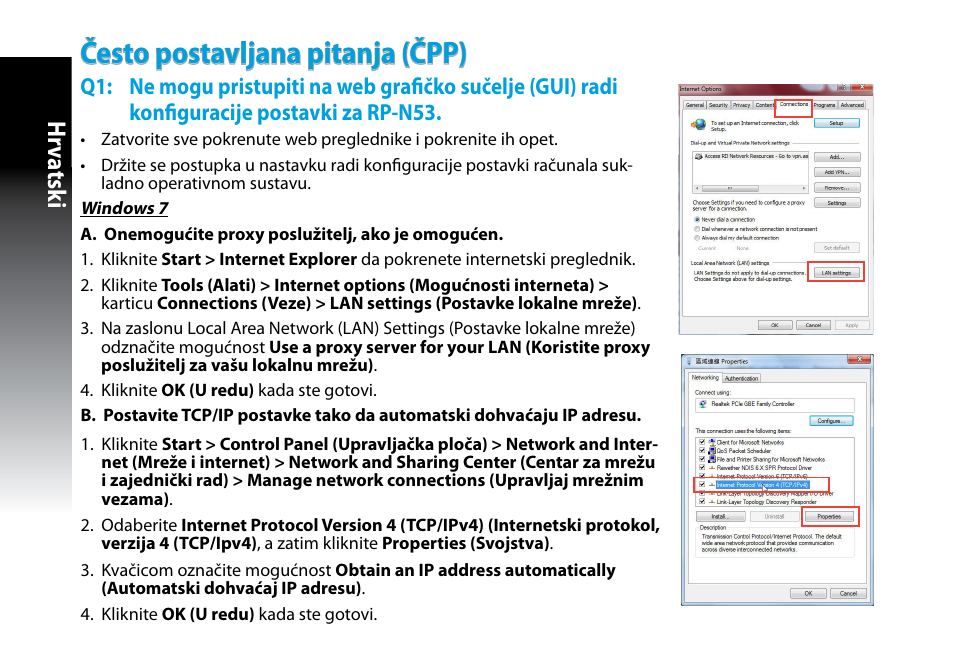 Često postavljana pitanja (čpp), Hrv atsk i | Asus RP-N53 User Manual | Page 45 / 155