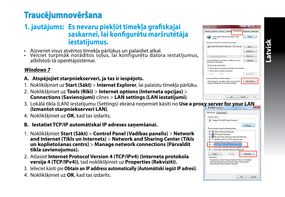 Traucējumnovēršana, La tvisk | Asus RP-N53 User Manual | Page 72 / 155