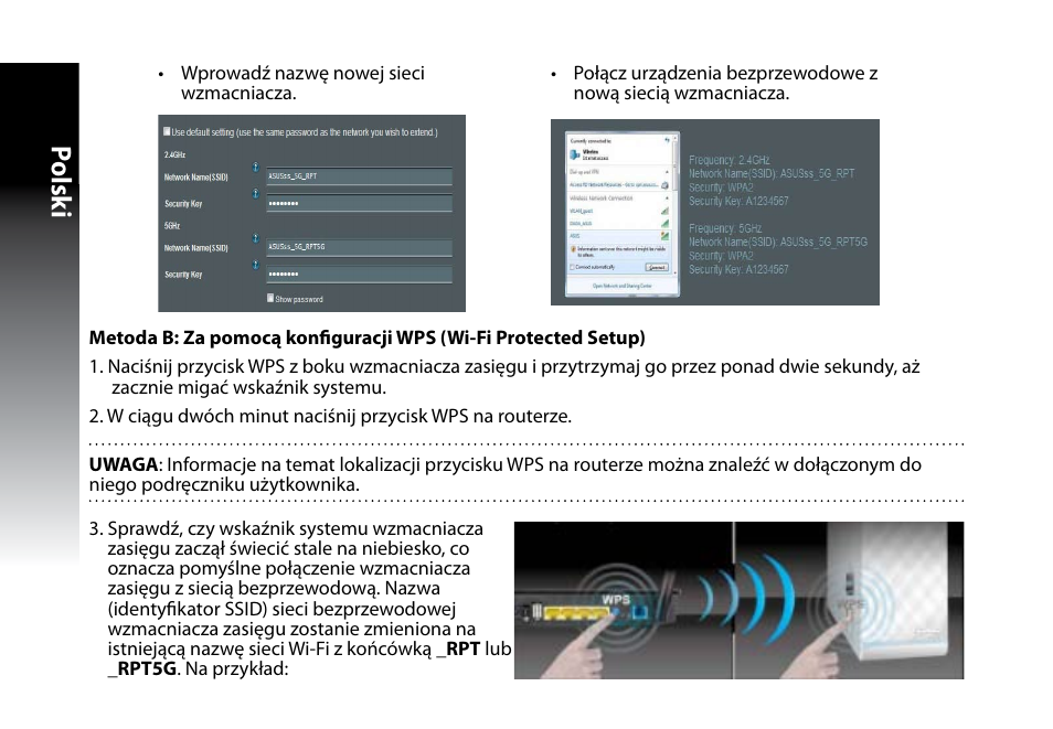 Polsk i | Asus RP-N53 User Manual | Page 87 / 155