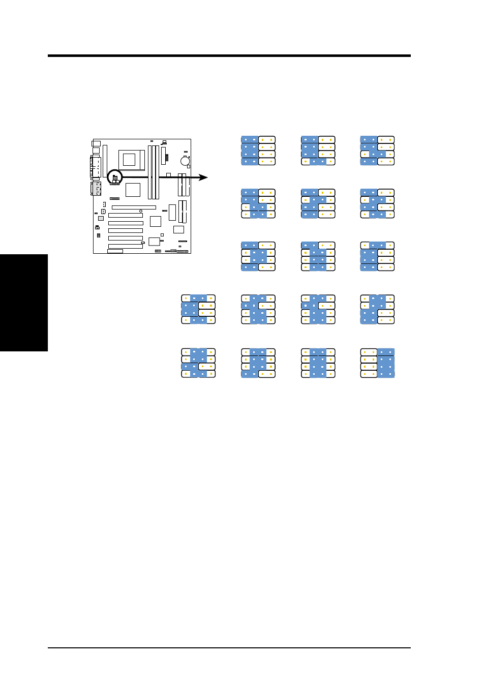 Hardware setup, 24 asus a7v user’s manual, A7v vid setting | Asus A7V(MB) User Manual | Page 24 / 112