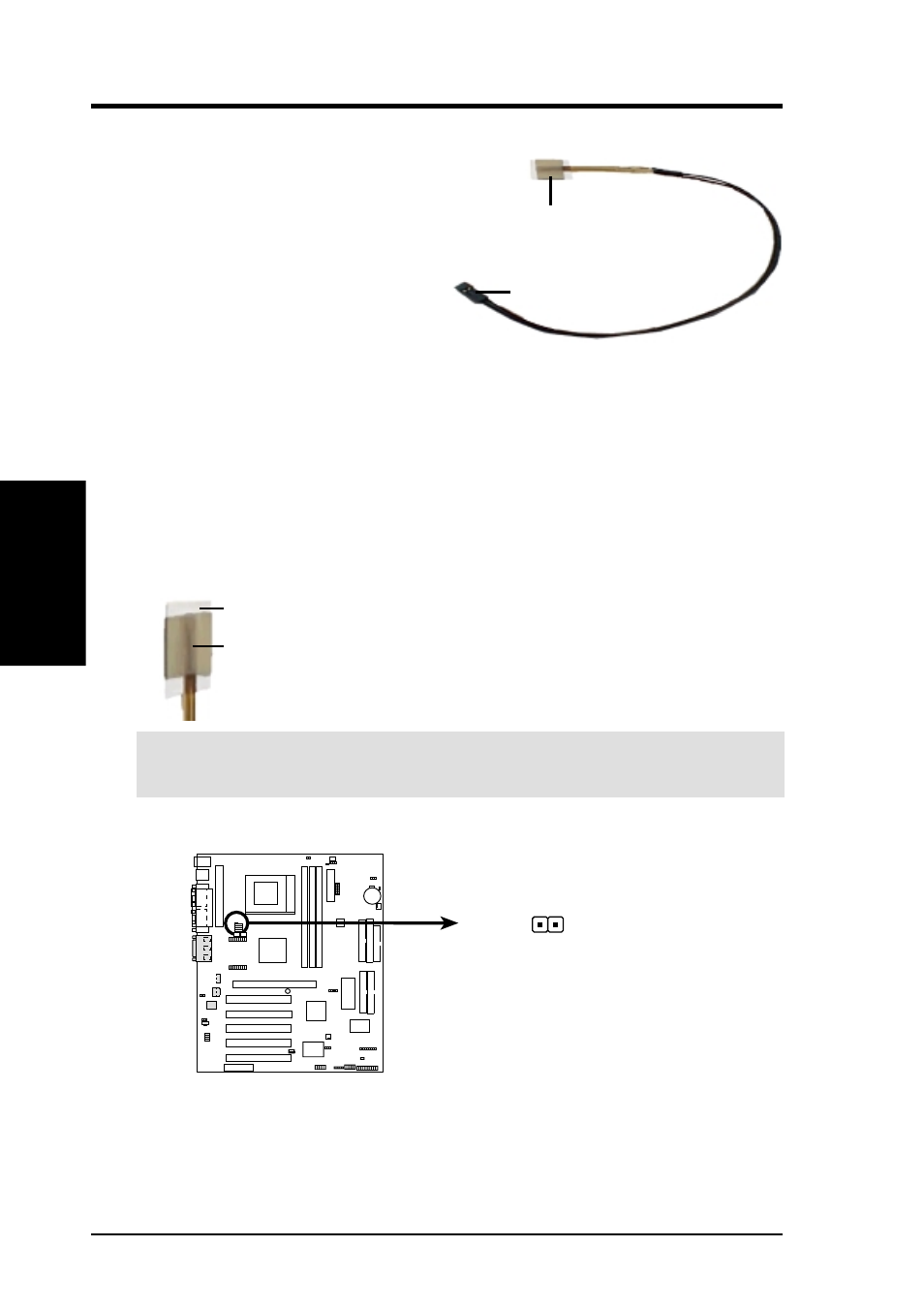 Hardware setup, 1 asus p2t-cable, 28 asus a7v user’s manual | Cpu 3. h/w setup | Asus A7V(MB) User Manual | Page 28 / 112