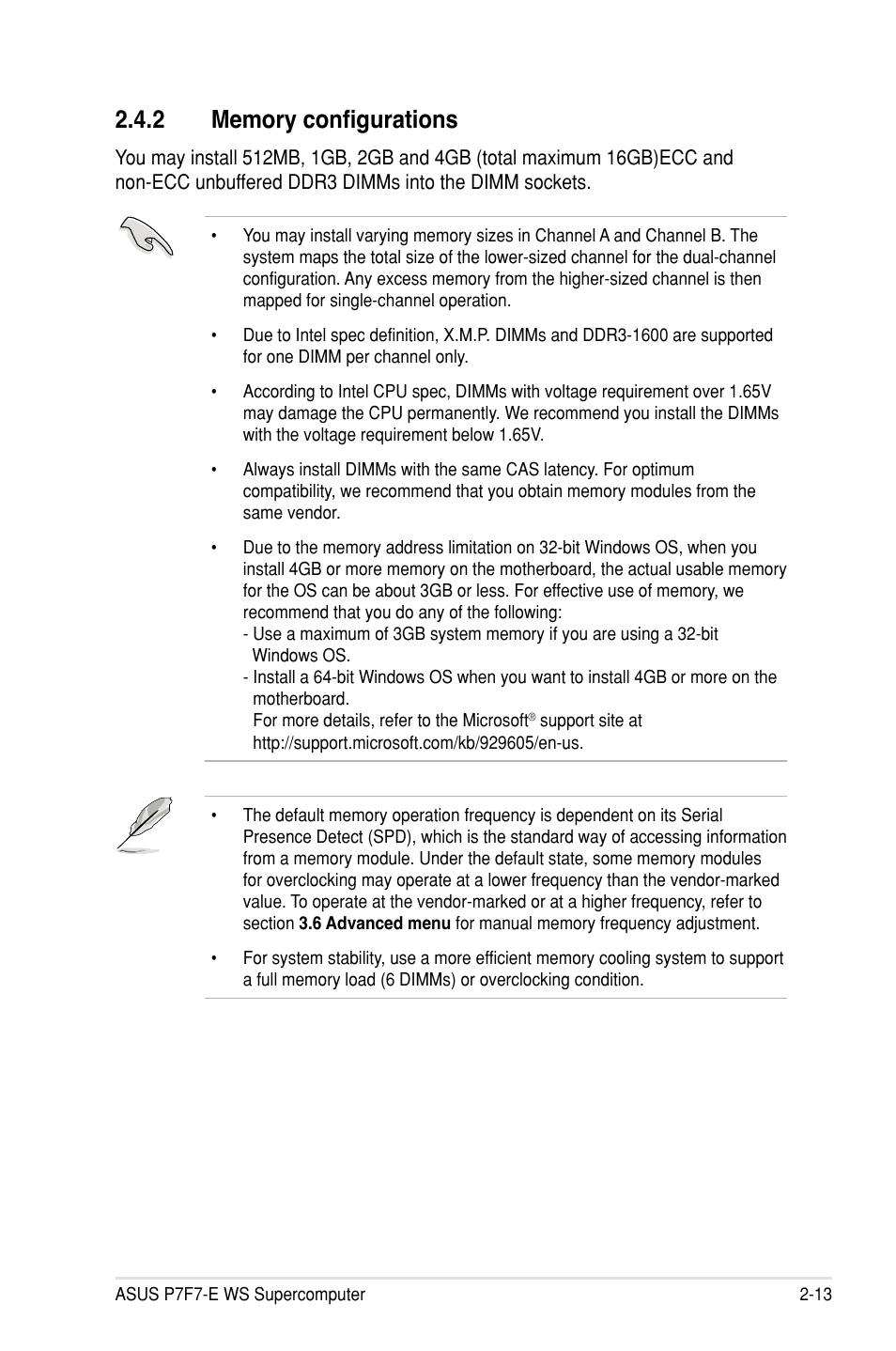 Asus P7F7-E WS Supercomputer User Manual | Page 37 / 170