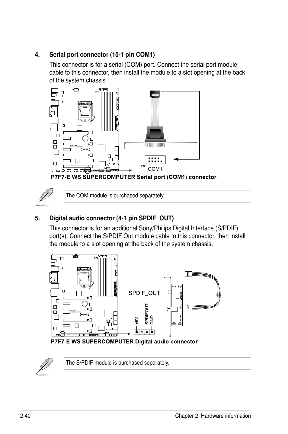 Asus P7F7-E WS Supercomputer User Manual | Page 64 / 170