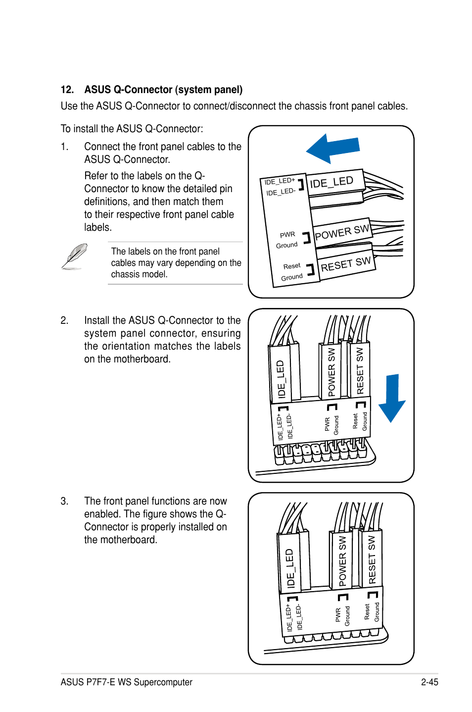 Asus P7F7-E WS Supercomputer User Manual | Page 69 / 170