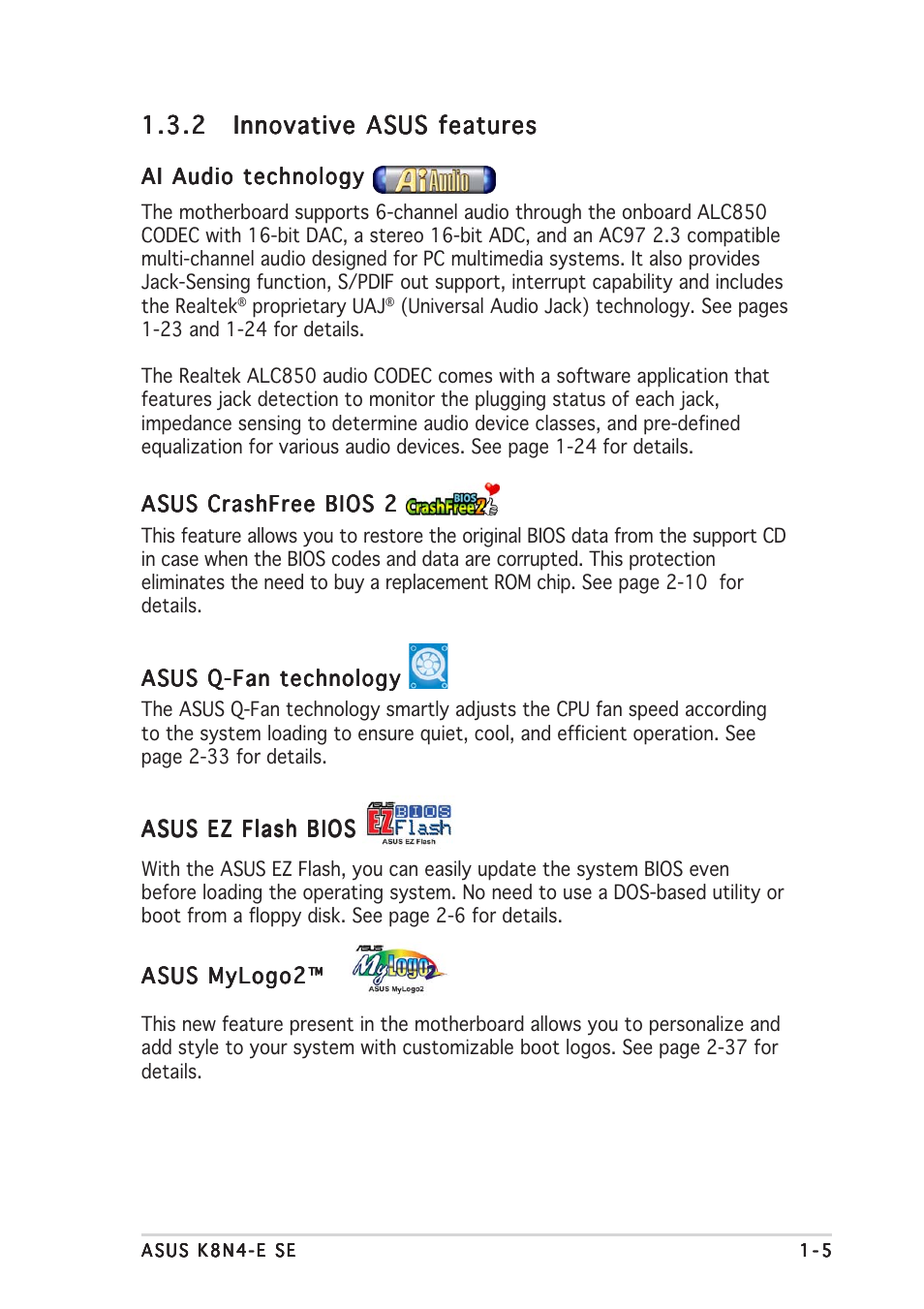 Asus K8N4-E SE User Manual | Page 17 / 90