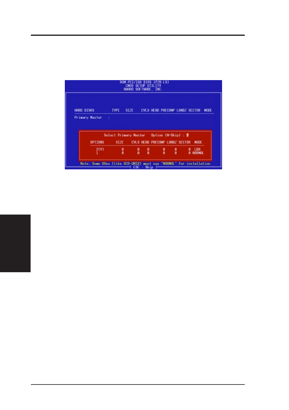 Iv. bios software, Ide hdd auto detection | Asus P2B-S User Manual | Page 56 / 88