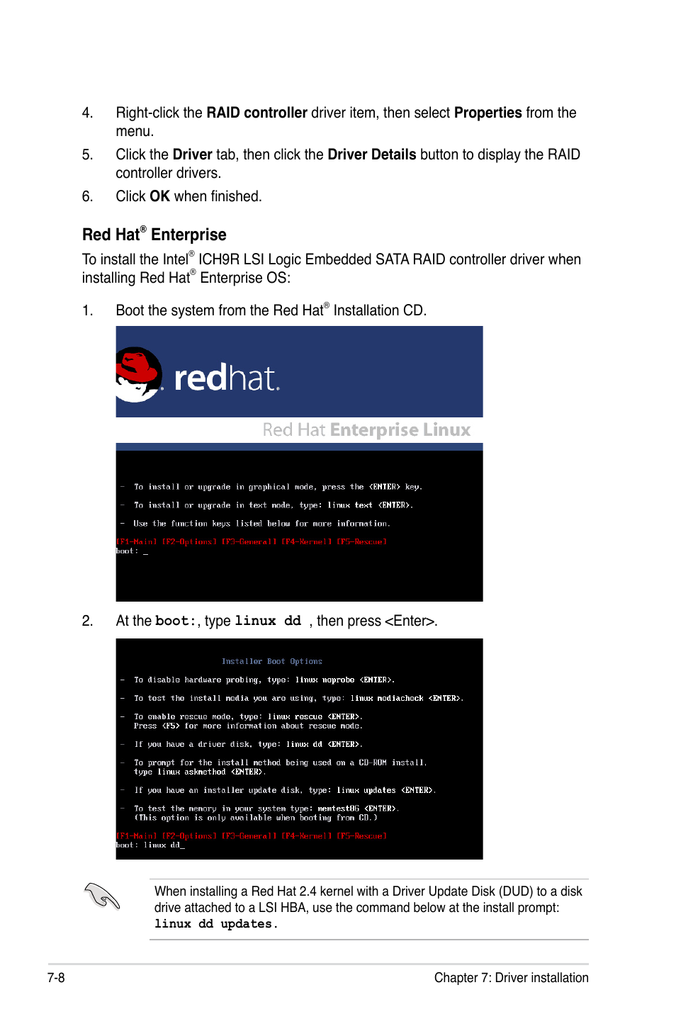 Red hat, Enterprise | Asus TS500-E5/RX8 User Manual | Page 150 / 164