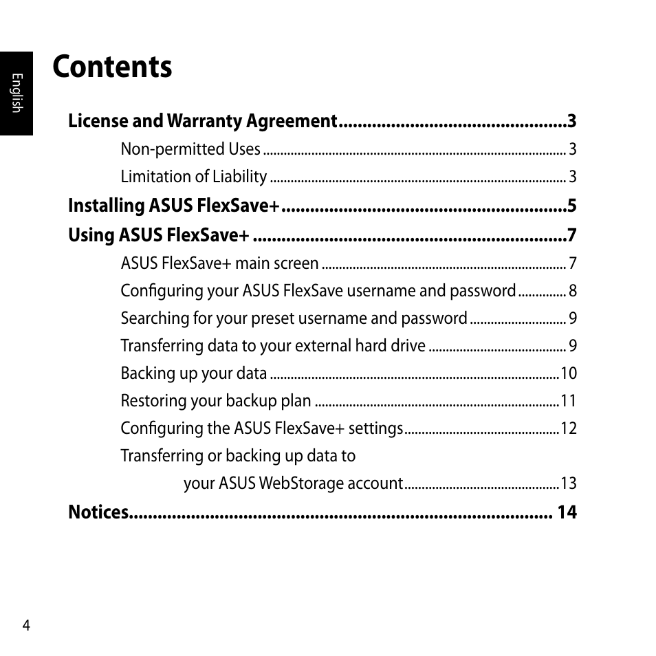 Asus FlexSlim Drive User Manual | Page 4 / 14