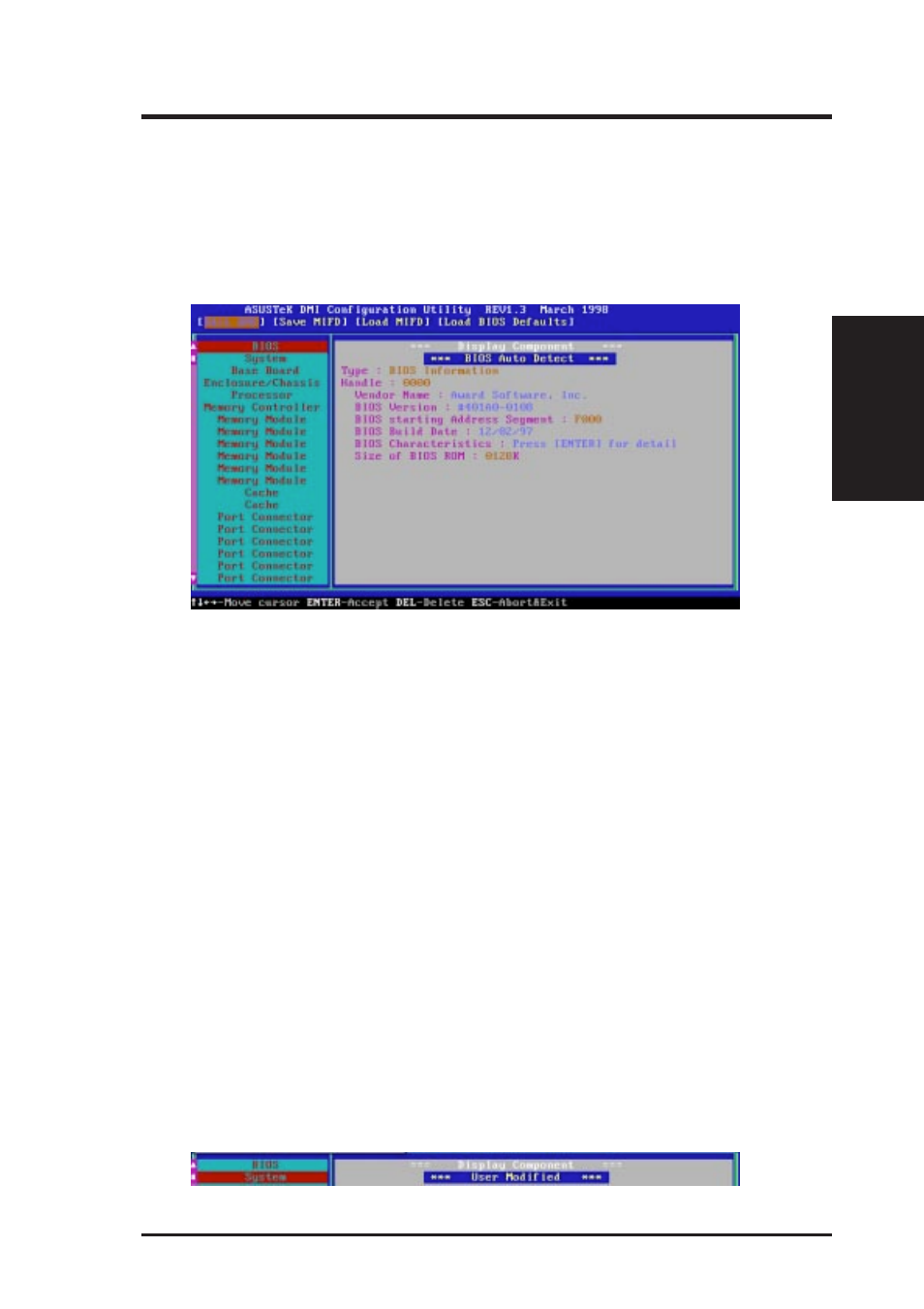 Appendix, Using the asus dmi configuration utility | Asus P2B-D2 User Manual | Page 145 / 152