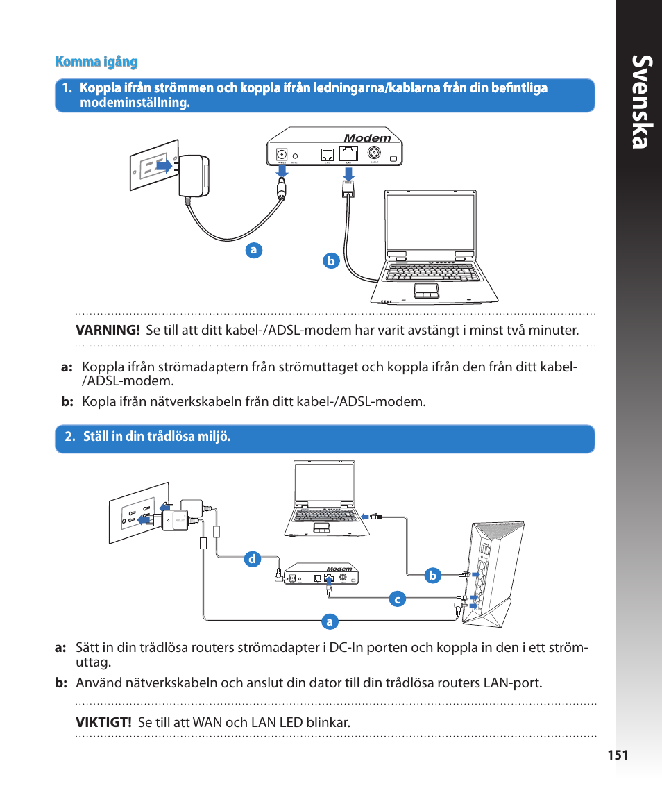 Sv ensk a | Asus RT-N56U User Manual | Page 151 / 168