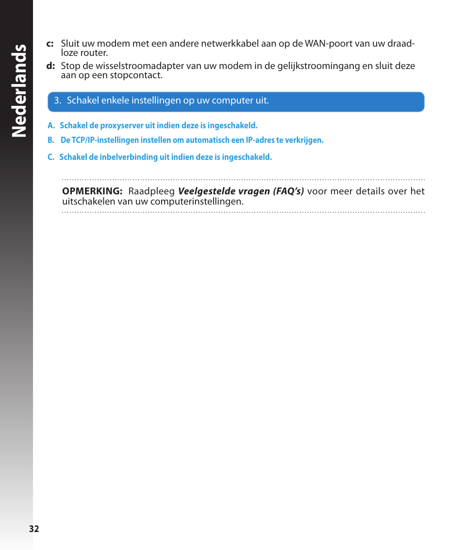 Neder lands | Asus RT-N56U User Manual | Page 32 / 168
