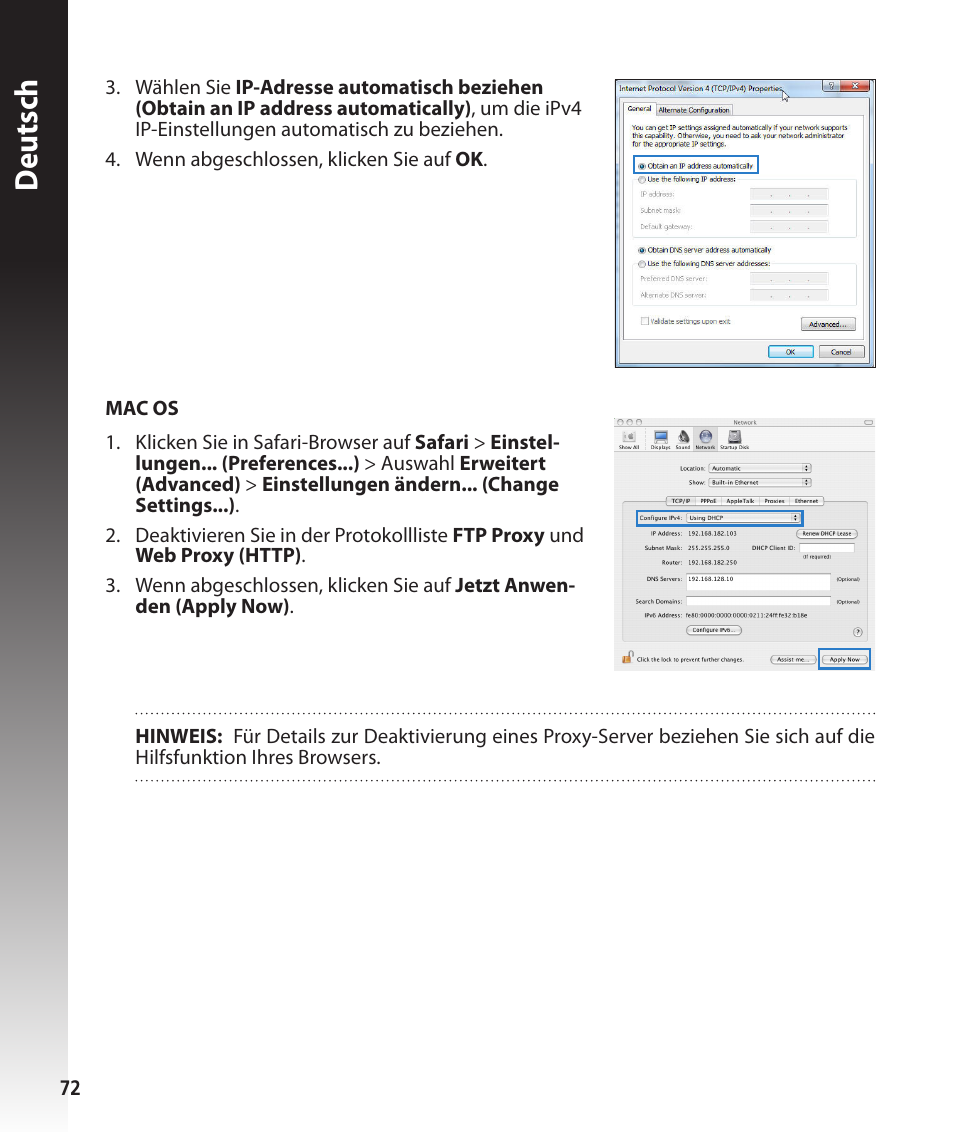 Deutsch | Asus RT-N56U User Manual | Page 72 / 168