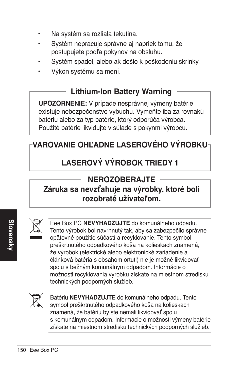 Asus EB1012 User Manual | Page 150 / 231