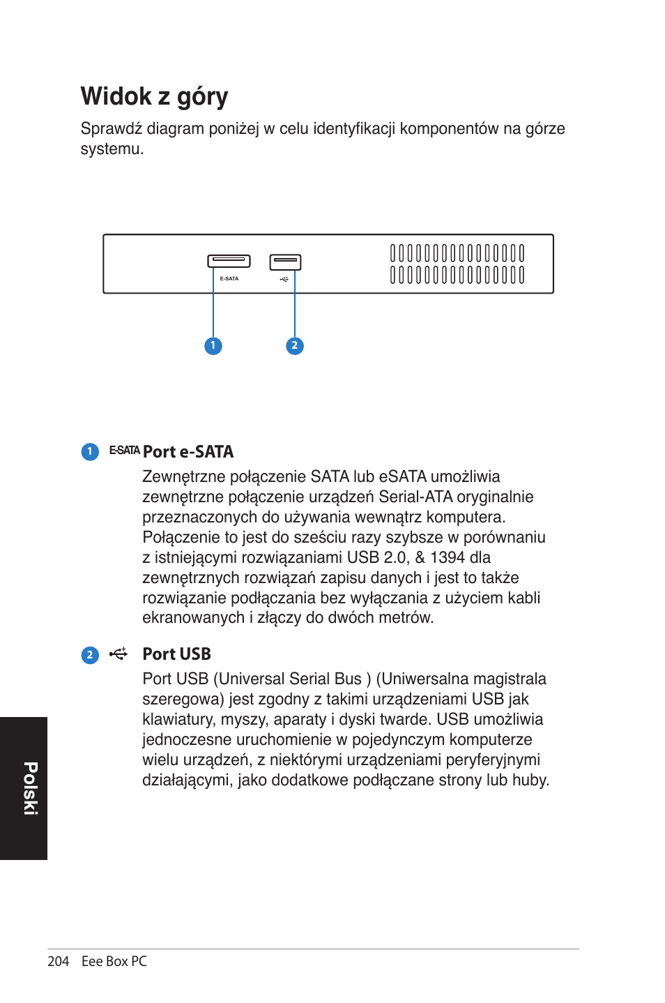 Wi�ok z góry | Asus EB1012 User Manual | Page 204 / 231