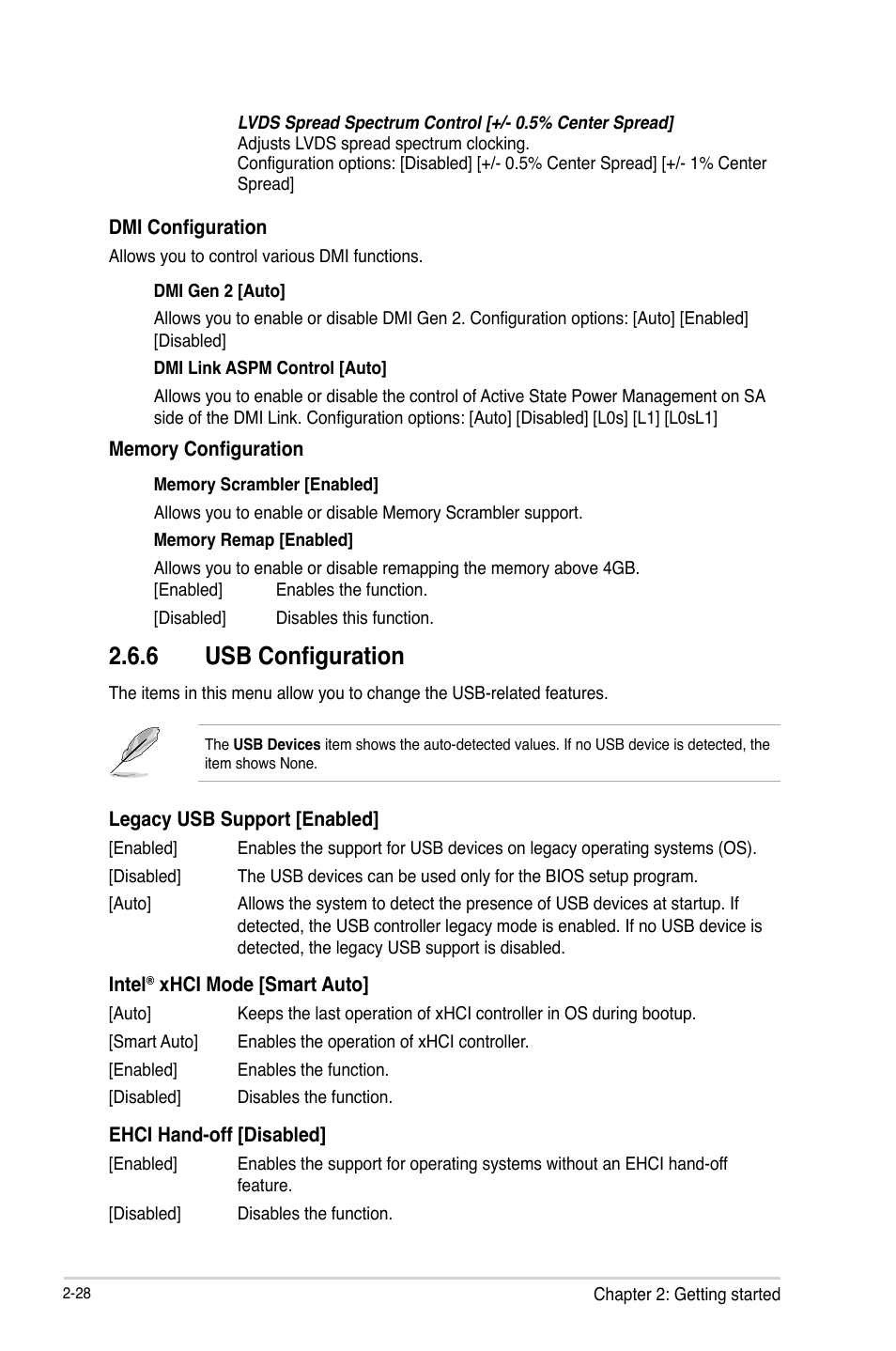 6 usb configuration | Asus H81T User Manual | Page 56 / 73