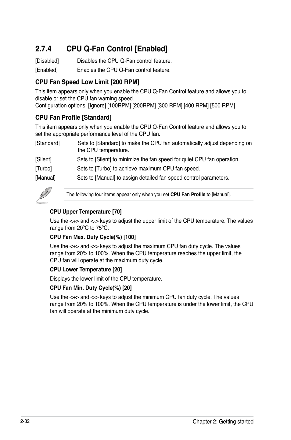 4 cpu q-fan control [enabled | Asus H81T User Manual | Page 60 / 73