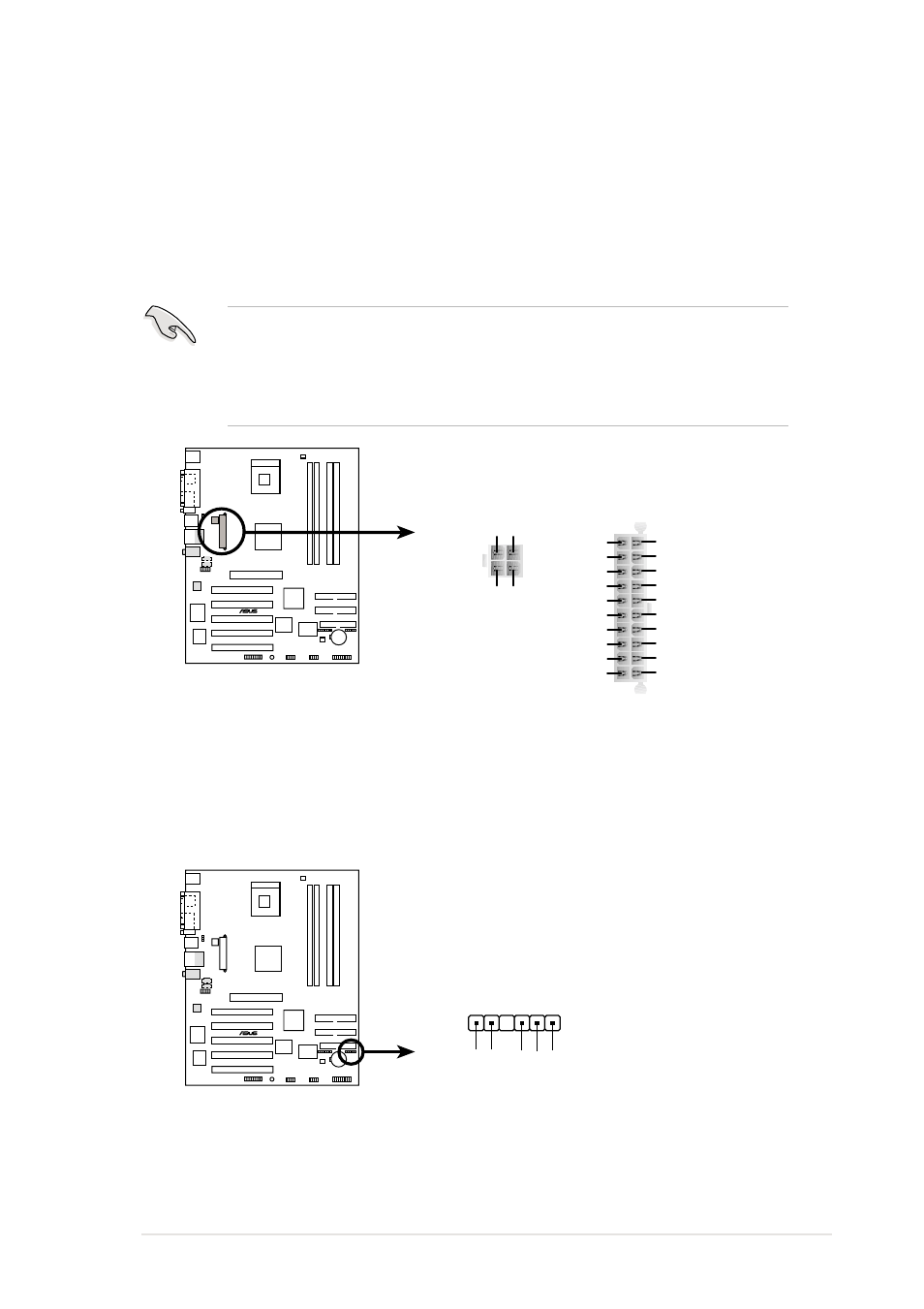 Asus p4xp-x motherboard user guide 1-17, P4xp-x smbus connector smb1 | Asus P4XP-X User Manual | Page 27 / 64